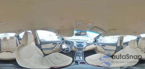 2013 Hyundai Elantra Gls from USA, damaged, VIN KMHDH4AE2DU651409